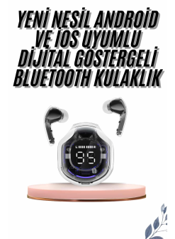 2025 Model Kablosuz Bluetooth Kulaklık Anc Enc Destekli Hifi Stereo