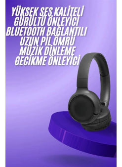 2025 Model Kulak Üstü Bluetooth Hoparlör Anc Özellikli