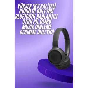 2025 Model Kulak Üstü Bluetooth Hoparlör Anc Özellikli