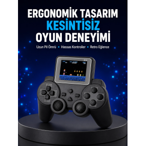 2025 S10 Gamepad 520 Klasik Retro Oyunlu Tv Bağlantılı A Kalite Orijinal Yeni Nesil