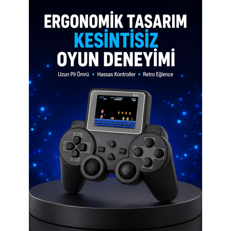 2025 S10 Gamepad 520 Klasik Retro Oyunlu Tv Bağlantılı A Kalite Orijinal Yeni Nesil 2025 S10 Gamepad 520 Klasik Retro Oyunlu Tv Bağlantılı A Kalite Orijinal Yeni Nesil