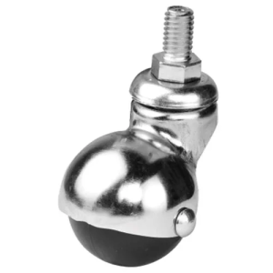 205 - 40 Mm Küre Krom Vidalı Teker 4 Adet