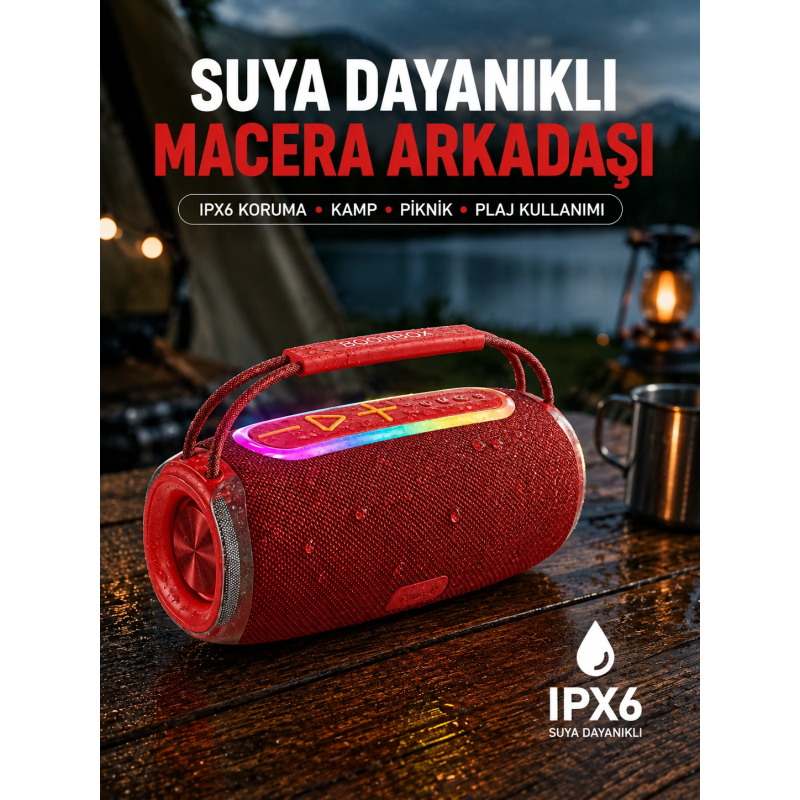 20w Kablosuz Bluetooth Hoparlör Rgb Işık Efektli Usb/sd/aux Destekli 20w Kablosuz Bluetooth Hoparlör Rgb Işık Efektli Usb/sd/aux Destekli