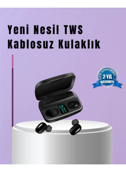 22 Kez Şarj İmkanı Sunan A10s Tws Bluetooth Stereo Kulaklık