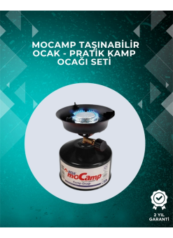 220 Gr Gaz Tüpüyle 4 Saat Yanabilen Verimli Kamp Ocağı