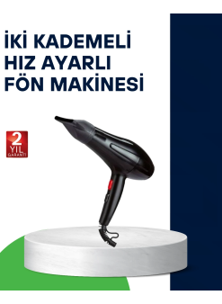 2200w Saç Kurutma Makinesi Soğuk Ve Sıcak Üfleme Fonksiyonlu