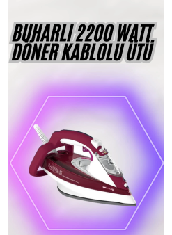 2200w Seramik Kaplama Es Tasarımı 360 Derece Dönebilir Kablosu