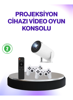 2.4g Kablosuz Destekli Oyun Ve Film Projeksiyonu Ev Kullanımı İçin