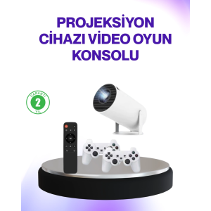2.4g Kablosuz Destekli Oyun Ve Film Projeksiyonu Ev Kullanımı İçin