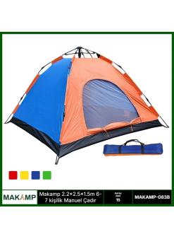 2.5*2.5*1.5m 8 Kişilik Otomakıt Çadır