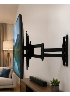 27 55 İnç Hareketli Tv Askı Aparatı Duvara Monte Tv Taşıyıcı