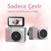 2k Mini Dijital Retro Video Kamera Flaşlı Dijital Vlog Mini Fotoğraf Makinesi Türkçe Menü Yeşil 2k Mini Dijital Retro Video Kamera Flaşlı Dijital Vlog Mini Fotoğraf Makinesi Türkçe Menü Yeşil