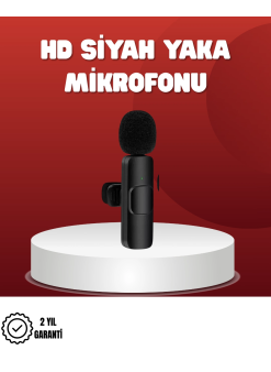 2’li Kablosuz Yaka Mikrofonu İphone İçin Profesyonel Video Ses