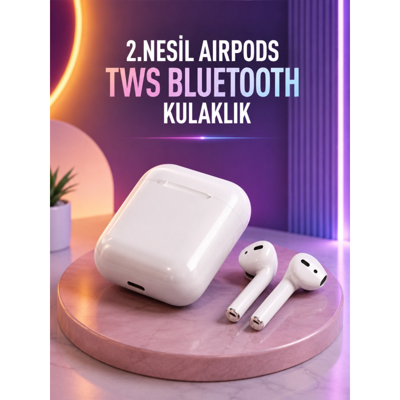 2.nesil Tws Bluetooth Kulaklık Yüksek Ses Kaliteli 2.nesil Tws Bluetooth Kulaklık Yüksek Ses Kaliteli