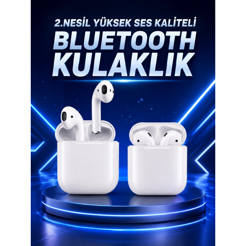 2.nesil Yeni Model Tws Bluetooth Kulaklık Dokunmatik Kontrol Yüksek Ses Kaliteli 2.nesil Yeni Model Tws Bluetooth Kulaklık Dokunmatik Kontrol Yüksek Ses Kaliteli