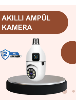2’si 1 Arada Güvenlik Kamerası Ve Sel Işığı – Kablosuz Akıllı Kamera