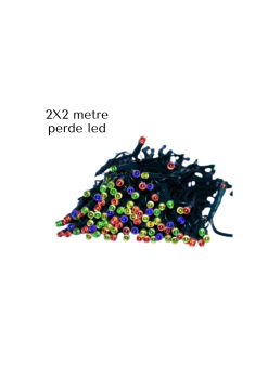 2x2 Metre Perde Led Işık