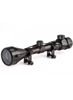 3-9x50 Zoomlu Keskin Nişancı Dürbünü Kırmızı,yeşil İşik  Çelik Gövde