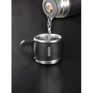 3 Bardaklı Termos Seti