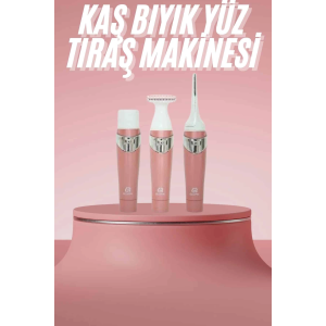 3 Başlıklı Kıl Tüy Temizleyici Epilasyon Aleti Tüm Cilt Tiplerine Uygun