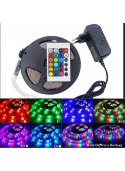 3 Çipli Rgb İç Mekan Şerit Led 5 Metre
