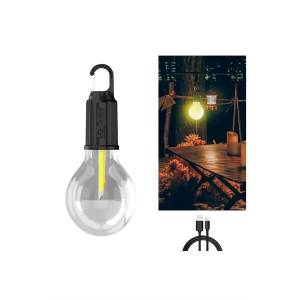 3 Farklı Mod Led'li Şarjlı Asma Kancalı Kamp Lambası Taşınabilir Ampul
