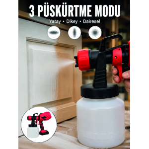 3 Farklı Püskürtme Modu İle Homojen Boya Dağılımı