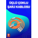 3 İn 1 Süper Hızlı Şarj Kablosu Android Ve İos Uyumlu Silikon Şarj Kablosu 3 İn 1 Süper Hızlı Şarj Kablosu Android Ve İos Uyumlu Silikon Şarj Kablosu