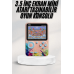 3 İnç Ekran 500 Oyunlu Game Box Mini Taşınabilir Oyun Konsolu