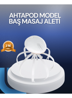 3 Kademeli Elektrikli Kafa Masaj Aleti Stres Giderici Ev Tipi Masaj