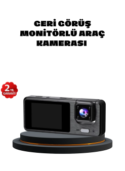 3 Kameralı Araç Dvr 1080p Ön + Hd Arka + İç Kamera Döngü Kayıt 2’’ Ekran