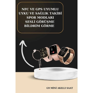 3 Kordonlu Pembe Amoled Ekran Akıllı Saat Ve Yeni Nesil Pro Kablosuz Bluetooth Kulaklık Anc/enc