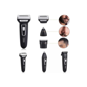 3'lü Set Saç Sakal Kesme Traş Makinesi Burun Kılı Alma Tıraş Makinesi