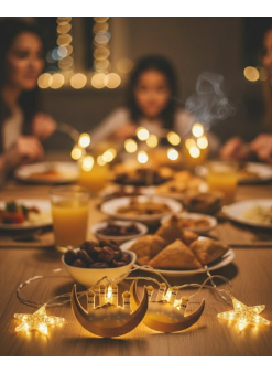 3 Metre Ramazan Led Saçak Işık Ev İçi Dekoratif Aydınlatma