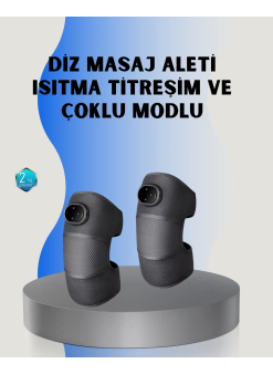 3 Seviyeli Titreşimli Isıtmalı Diz Bakım Masaj Cihazı