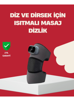 3 Seviyeli Titreşimli Isıtmalı Diz Bakım Masaj Cihazı