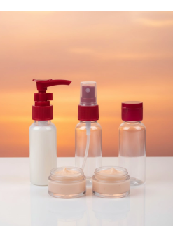 30 Ml 5’li Seyahat Banyo Şişe Seti Sızdırmaz Tasarım