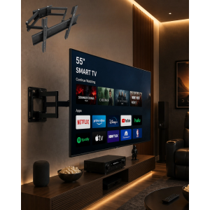 32 55 İnç Televizyon Askı Atı Duvara Monte Hareketli Tv Tutucu
