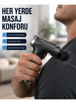 3200r/dak Güçlü Motorlu Masaj Cihazı Yeni Nesil