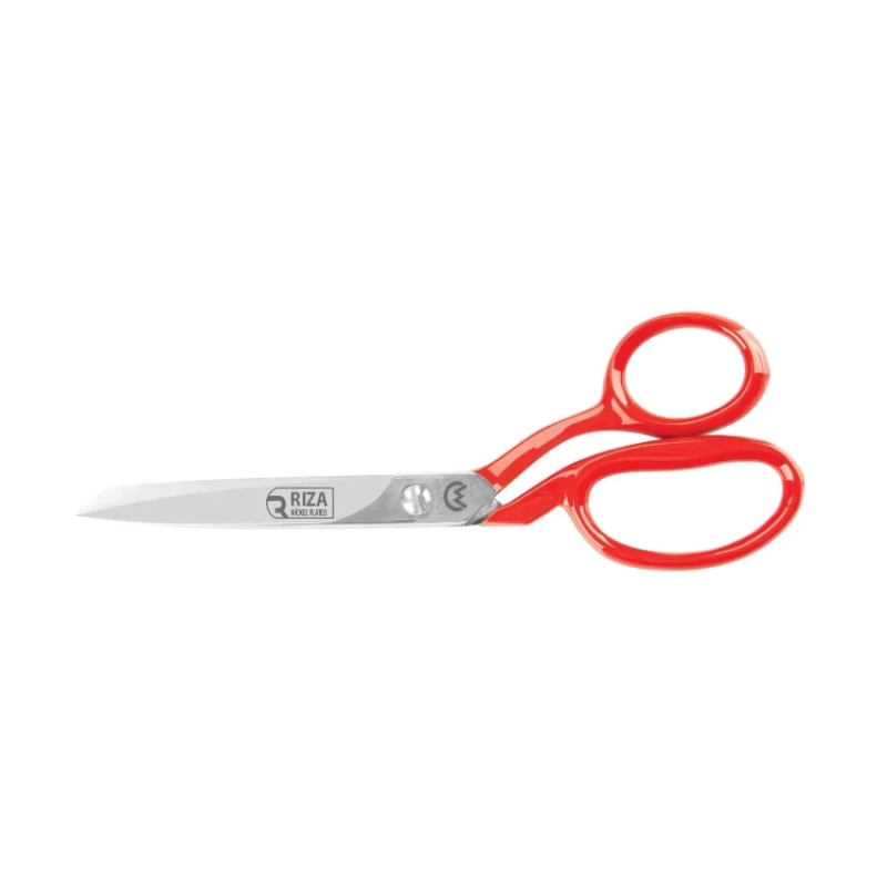 3257-8 Tekstil / Yatık Konfeksiyon Makası No: 8 İnç / 20,32cm - Nikel Kaplama, Kırmızı Saplı, Mikro Tırtıllı 3257-8 Tekstil / Yatık Konfeksiyon Makası No: 8 İnç / 20,32cm - Nikel Kaplama, Kırmızı Saplı, Mikro Tırtıllı