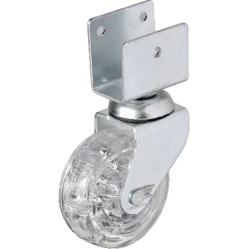 328 - 50x20 Mm Şeffaf Makaralı Kısa U Tablalı Teker 4 Adet 328 - 50x20 Mm Şeffaf Makaralı Kısa U Tablalı Teker 4 Adet