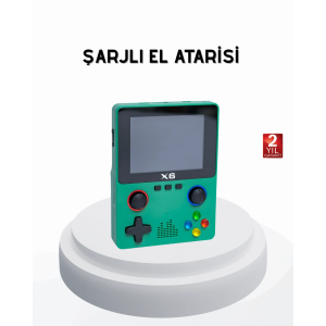 3.5 İnç Ips Ekranlı Taşınabilir Oyun Konsolu Ergonomik Çift Tetikli