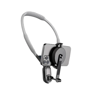 360 Derece Ayarlanabilir Boyun Askılı Manyetik Telefon Tutucu