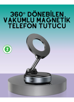 360 Derece Ayarlanabilir Manyetik Araç Telefon Standı