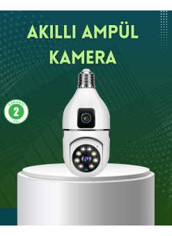 360 Derece Panoramik Wifi Kamera – Full Hd Ev Güvenlik Sistemi