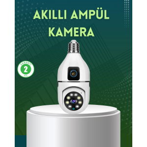 360 Derece Panoramik Wifi Kamera – Full Hd Ev Güvenlik Sistemi