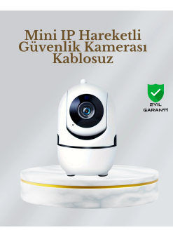 360° Dönen Akıllı Wifi Kamera – Uzaktan Kontrol Ve İki Yönlü Ses Özellikli