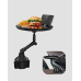 360° Döner Araç Bardaklık Tepsisi Geniş Yemek Alanlı Telefon Standlı