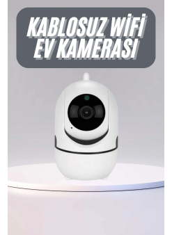 360° Full Hd Akıllı Kamera Hareket Sensörlü Wifi Kamera Çocuk Güvenlik Kamerası