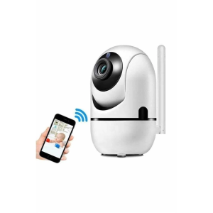 360° Full Hd Akıllı Kamera Hareket Sensörlü Wifi Kamera Çocuk Güvenlik Kamerası